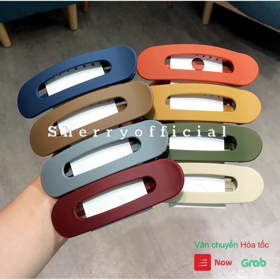 Kẹp tóc màu trơn phong cách thời trang Hàn Quốc cho nữ JS42