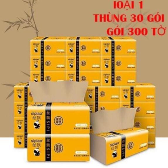 [XẢ KHO DEAL KHỦNG] Giấy ăn Gấu trúc Sipiao siêu dai