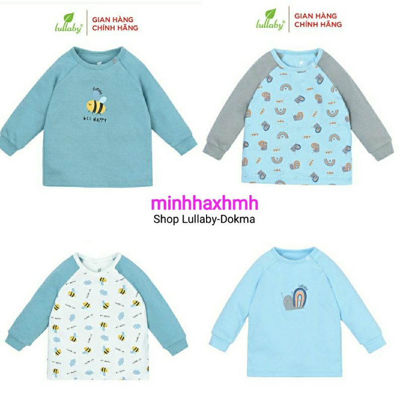 Lullaby Áo dài tay Thu Đông BÉ TRAI 2022