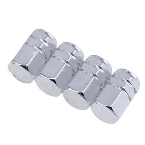 Set 4 nắp đậy van lốp xe hơi bằng hợp kim nhôm