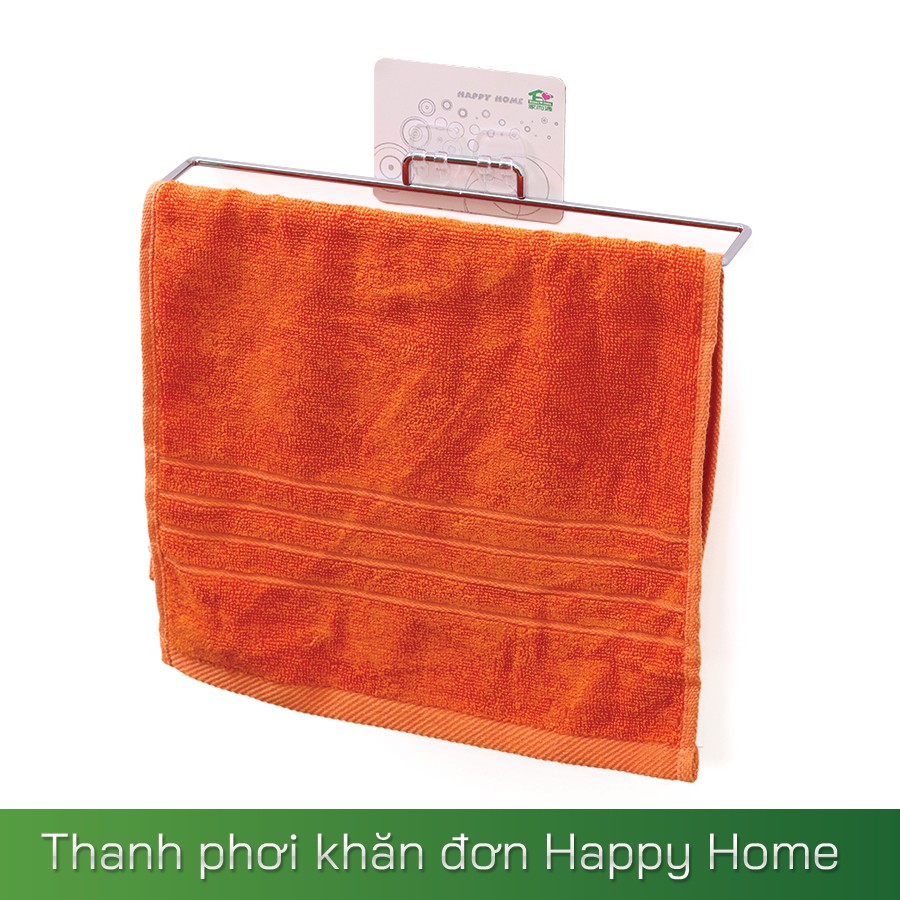 Thanh phơi khăn đơn Happy Home