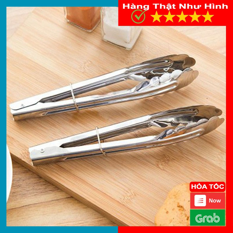 Dụng Cụ Gắp Đá, Gắp Đồ Chiên, Đồ Nướng, Bánh, Chất Liệu Inox Không Gỉ Tiện Lợi - MTDDT