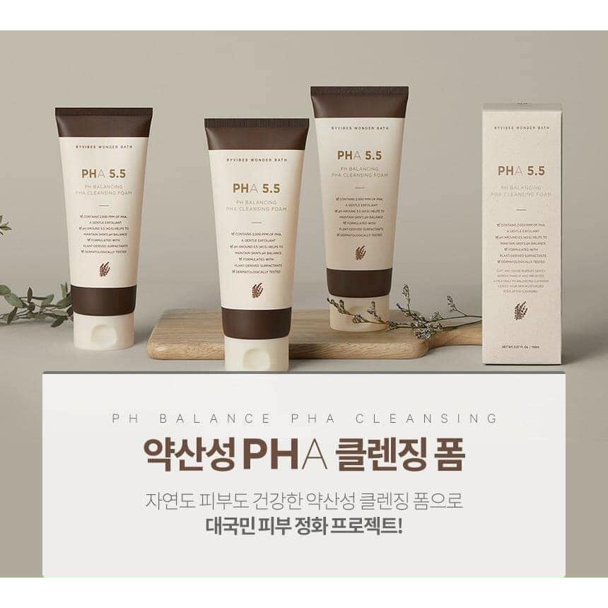 Sữa rửa mặt cân bằng da WONDER BATH PHA 5.5 dưỡng ẩm ngừa mụn cho cả da nhạy cảm | BigBuy360 - bigbuy360.vn