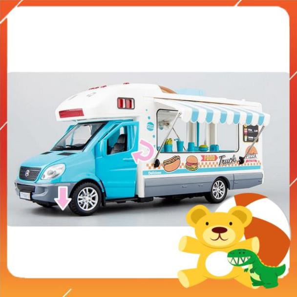 [BIG SALE][ĐỒ CHƠI CHO BÉ] ĐÒ CHƠI XE DU LICH DÃ NGOẠI CẮM TRẠI VUI CHƠI GIẢI TRÍ – AMUSEMENT FOOD TRUCK