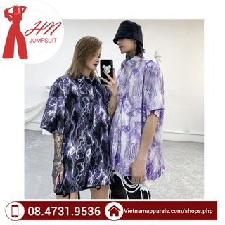 Áo sơ mi loang sấm set cực chất