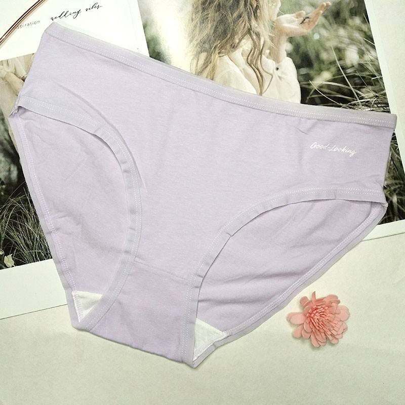Quần Lót Cotton Mềm Thoáng Khí Thoải Mái Cho Nữ