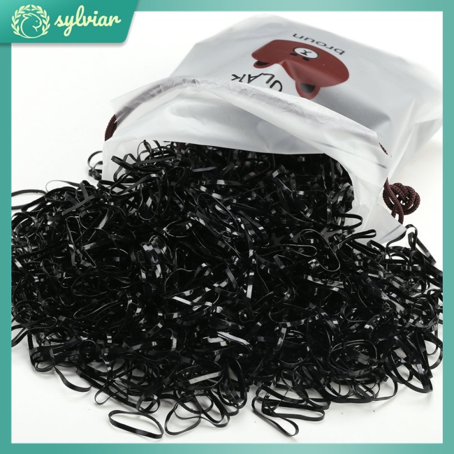 Bộ 1500 Dây Thun Cột Tóc Nhiều Màu Sắc Cho Bé