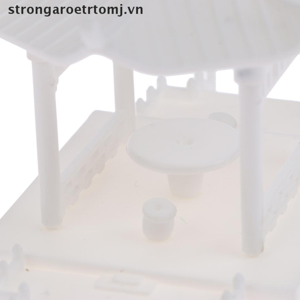 Mô Hình Ngôi Nhà Búp Bê Mini Màu Trắng Dùng Trang Trí Nhà Cửa | BigBuy360 - bigbuy360.vn