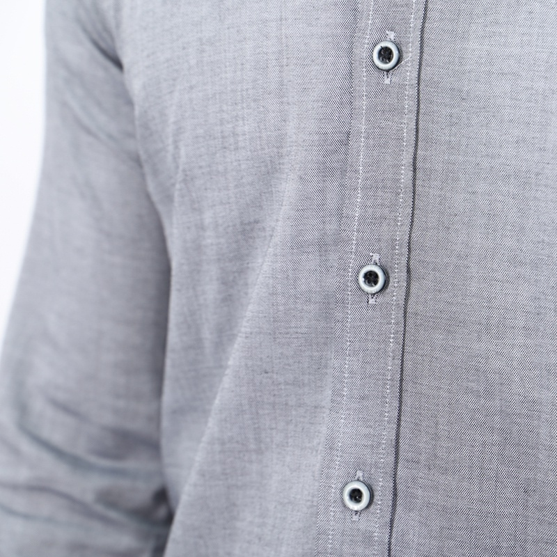 Áo sơ mi dài tay Nam Owen Bamboo Slim Fit Ghi - AS220136D