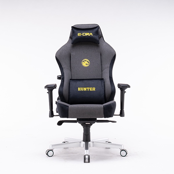 Ghế game E-DRA Hunter EGC206 Xám đen/Xanh dương