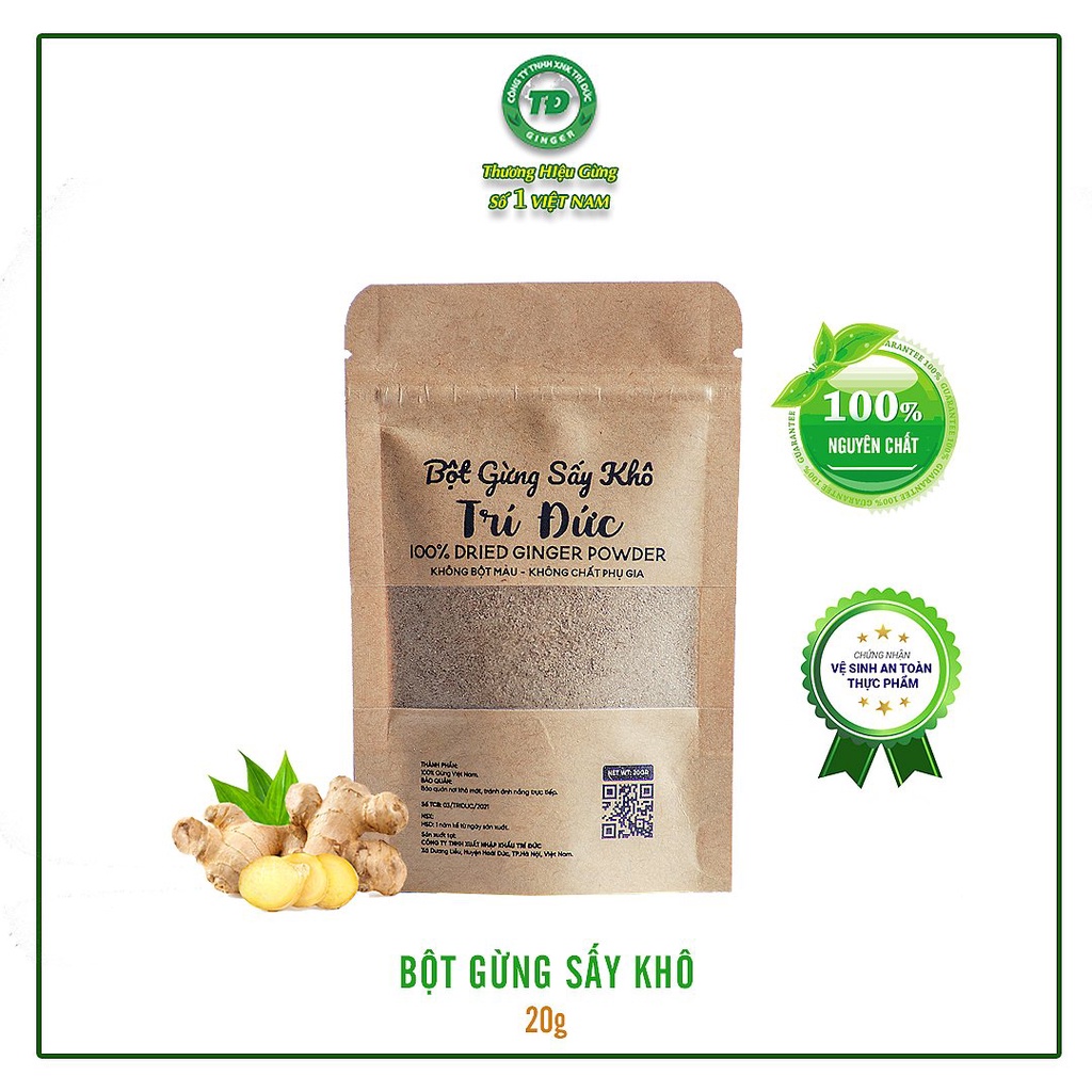 20gr Bột Gừng sấy Khô Trí Đức. | BigBuy360 - bigbuy360.vn