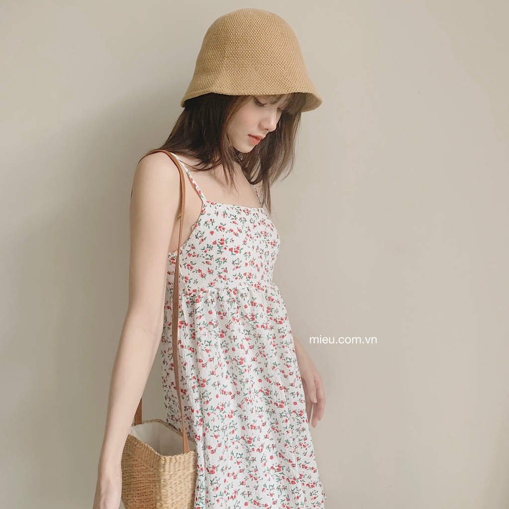 ĐẦM HAI DÂY DÁNG XÓE BUBY DRESS