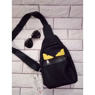 Túi Chéo Nam Fendi Mắt Mèo thời trang Halloween - tui cheo Theloan Tin Tin messenger TLTC0078