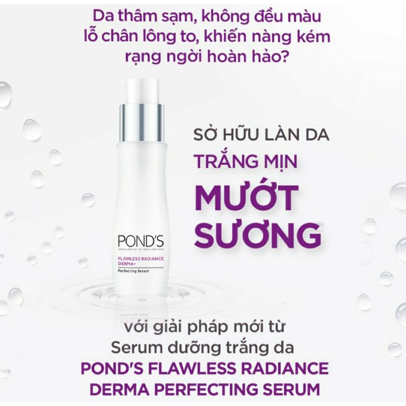 Tinh chất dưỡng trắng không tì vết Pond's Flawless Radiance Derma 30ml