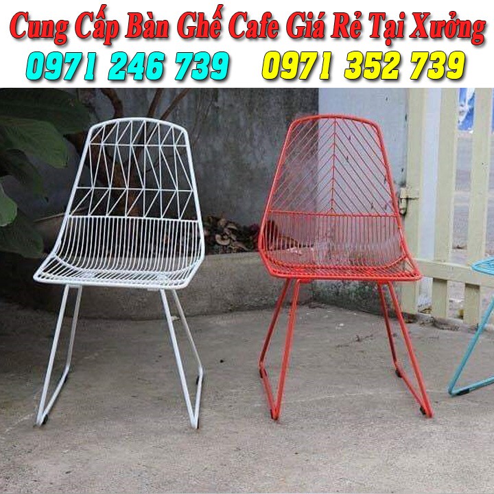 Bộ bàn ghế cafe sắt mỹ nghệ cao cấp