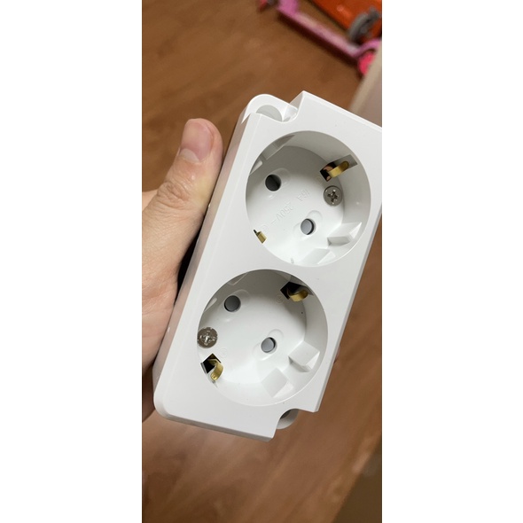 Ổ CẮM HÀN QUỐC 3 LỖ 2 LỖ KHÔNG DÂY