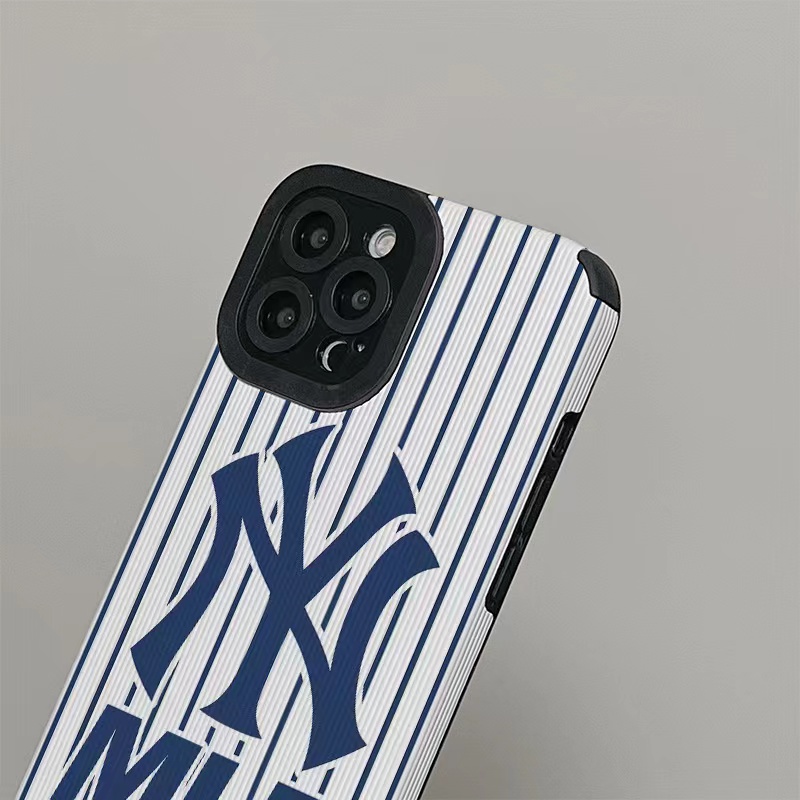 Mlb Ốp Điện Thoại Da In Logo NY Yankees Cho iphone 14 Pro Max i14 plus 13 Pro Max i13 13pro 11 Pro Max i11 X XR Xs Max 7plus 8plus 12Pro 12 Pro Max