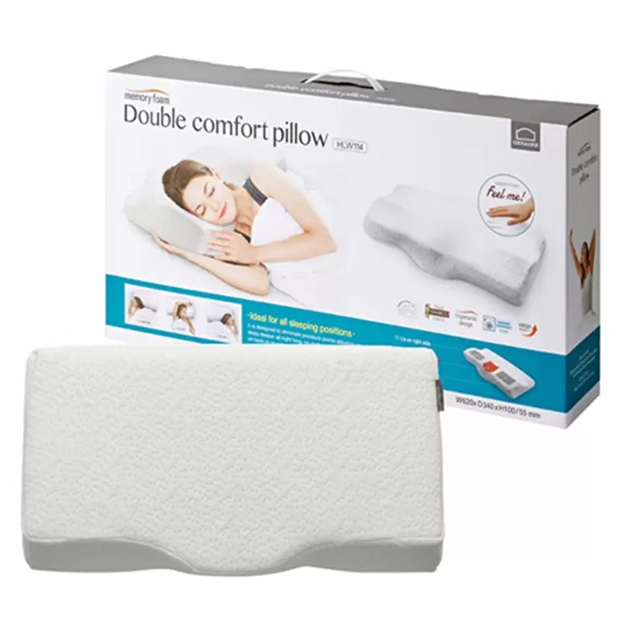 Gối cao su Lock&Lock Memory Foam HLW114 (62x34x10cm) Shopee Việt Nam