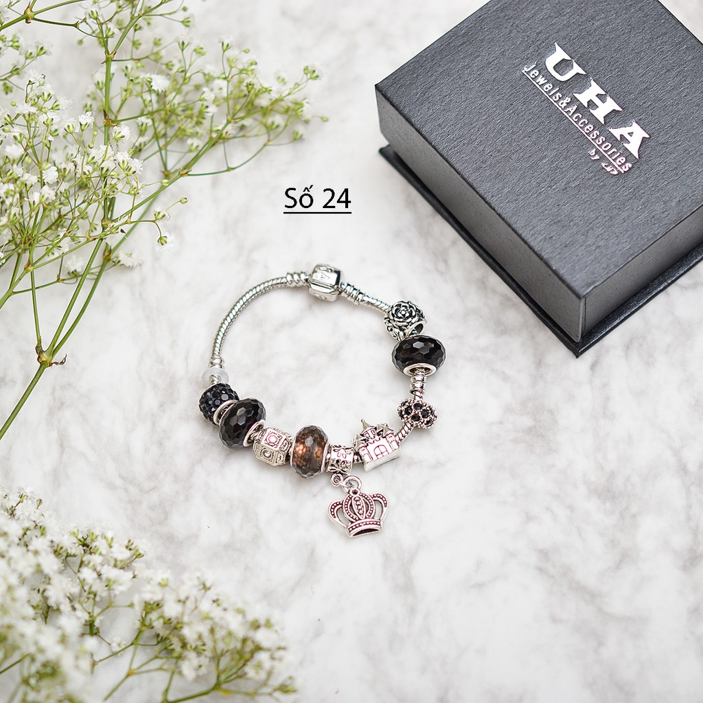 Vòng Đeo Tay Trang Trí UHA - Vòng Dream Catcher Xinh Xắn Dành Cho Nữ
