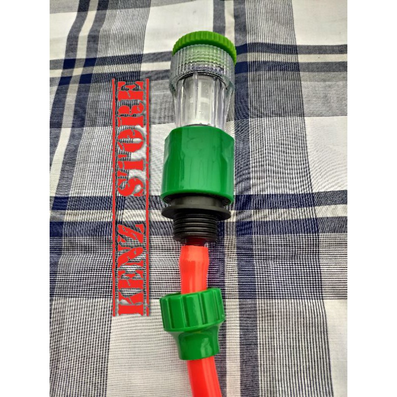 Đầu nối nhanh có lọc lắp vòi nước cho máy rửa xe mini, máy phun sương mini, máy xịt rửa cao áp ...