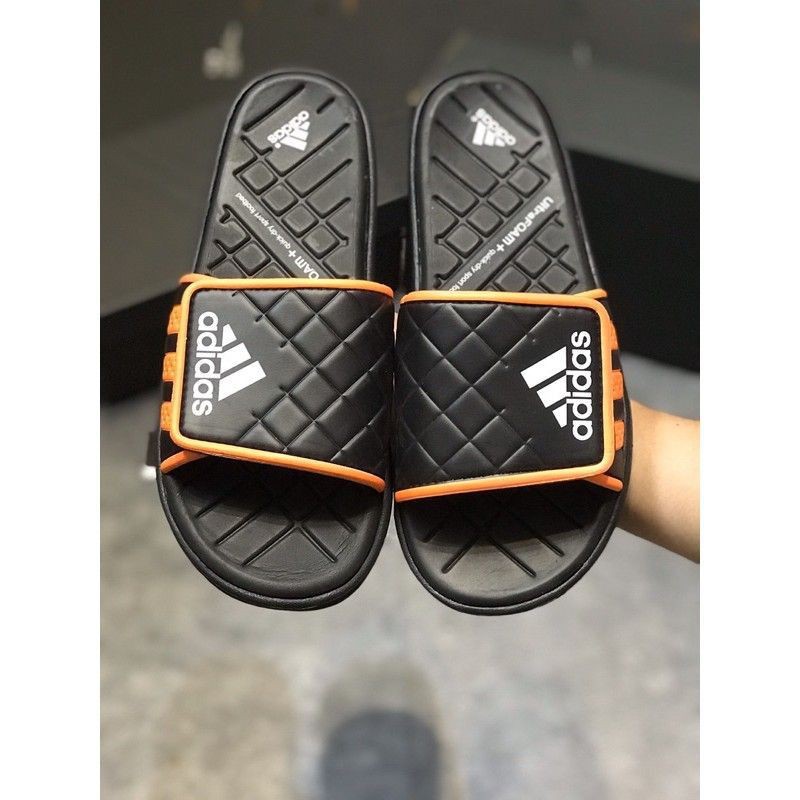 Dép Adidas quoai xé 3 sọc siêu nhẹ - Bảo hành 2 tháng - FULLBOX