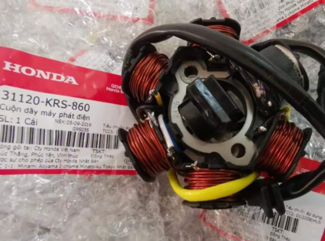 Cuộn lửa 6 cuộn xe Super DREAM, WAVE Alpha , FUTURE 1... zin
