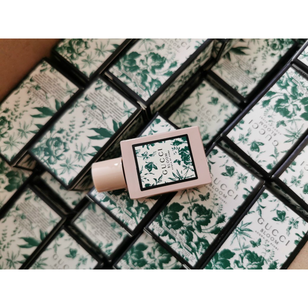 [sỉ ] Nước Hoa Gucci Bloom Acqua Di Fiori mini xanh