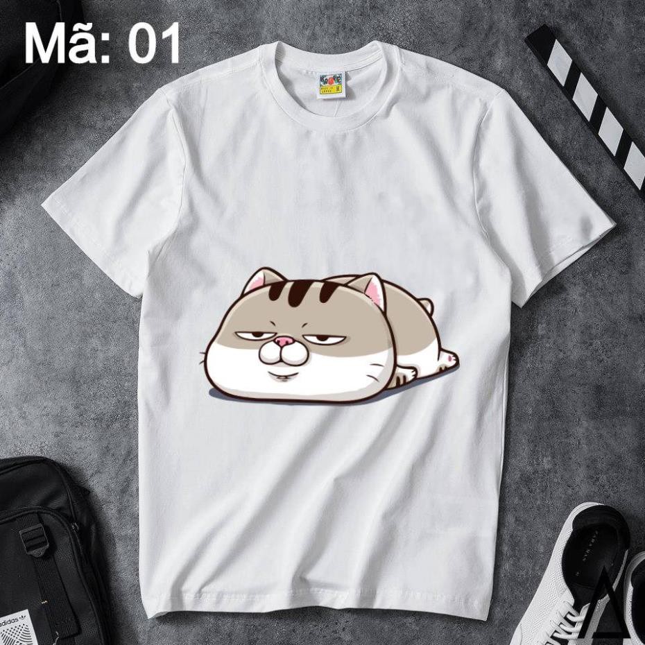 SIÊU HÓT Áo Thun Unisex 🔥SIÊU RẺ🔥BTS Mèo Ami bụng bự siêu cute 😘 / co size trẻ em