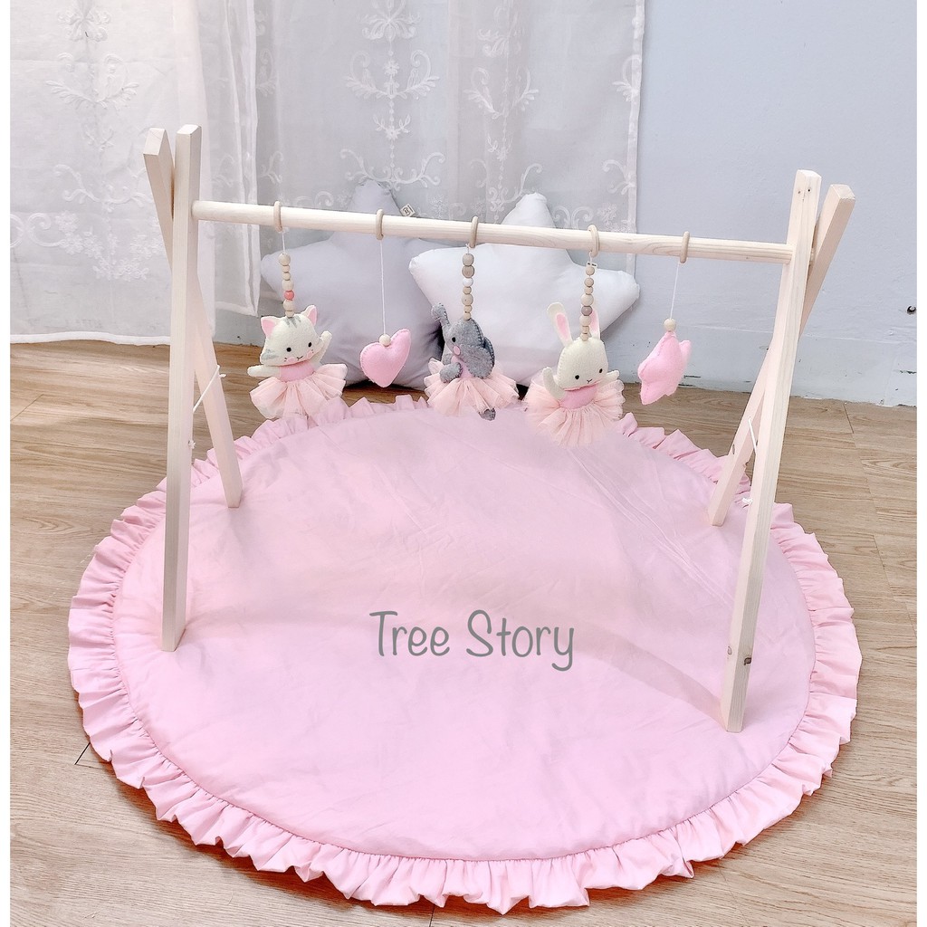 Kệ đồ chơi chữ A cho bé