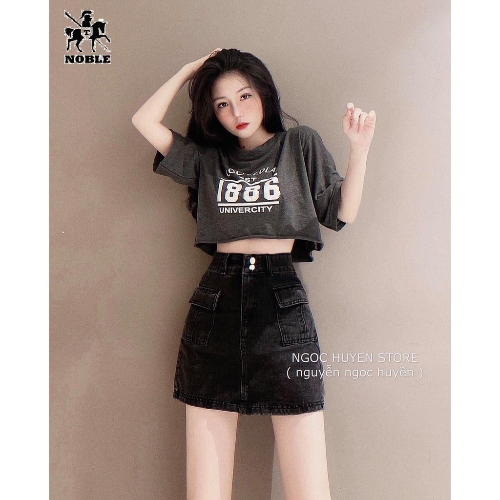 [Freeship] QUẦN VÁY JEAN CAO CẤP CO GIÃN THỜI TRANG NOBLE FASHION TN555