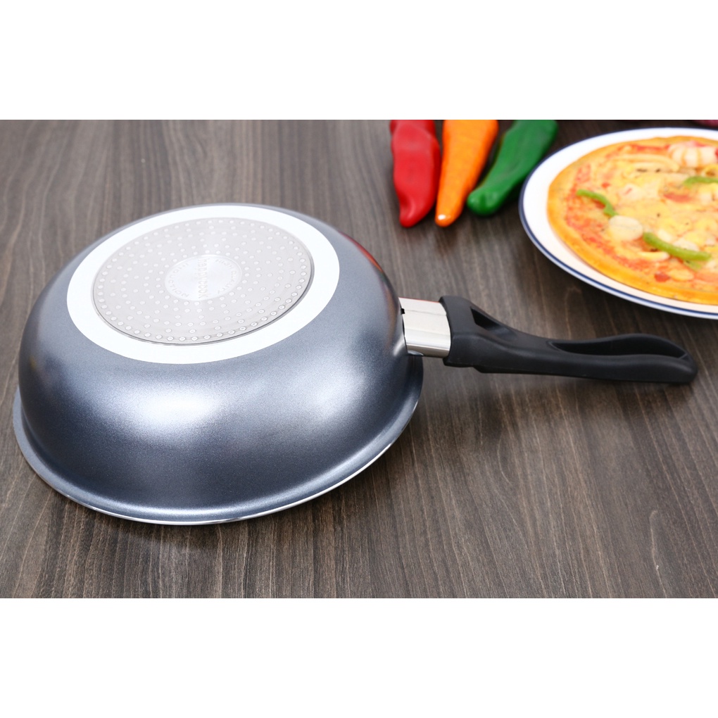 Chảo nhôm sâu chống dính đáy từ 28 cm Happycook MWP-28IH