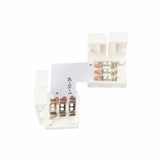 Đầu kết nối led chữ l loại 10mm 3pin cho dây led ws2811, ws2812 full color