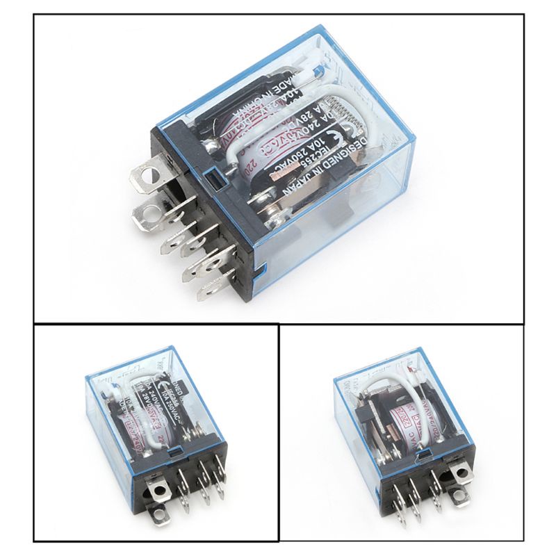 1 Chiếc Rơ Le Đèn Led Spmh Ly2Nj Ac 220v 10a 240v