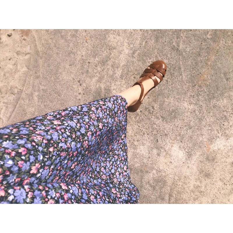 Sandal Rọ Hàn Quốc Vintage