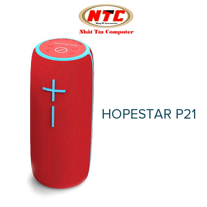 Loa bluetooth HopeStar P21 TWS kết nối cùng lúc 2 loa - chống nước tiêu chuẩn IPX6