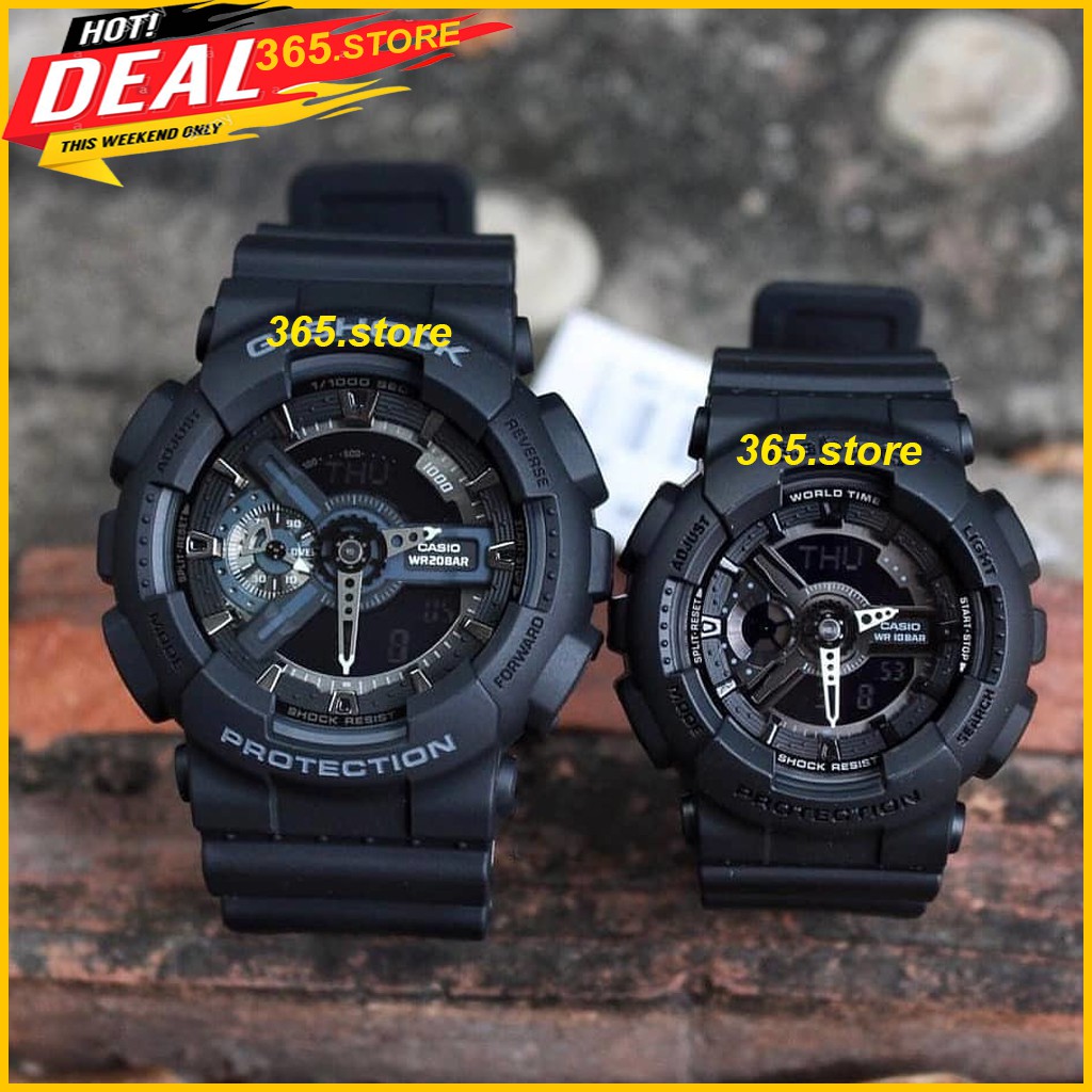 Đồng Hồ Nam Thể Thao Cassio Gsock GA-110, Full Box, Chống Nước 3m, Kính Cường Lực Chống Va Đập, Tiêu Chuẩn Quân Đội