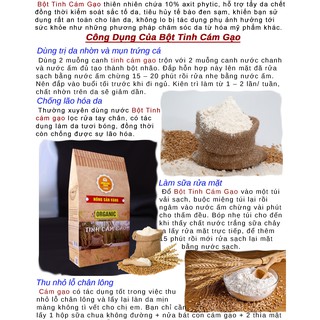 Bột Nông Sản Vàng Cám Gạo 500g
