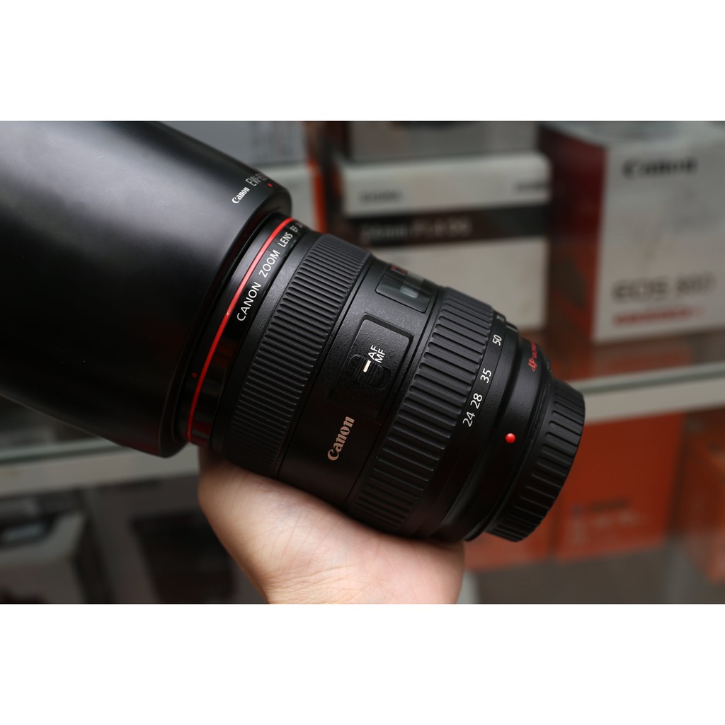 ỐNG KÍNH CANON EF 24-70mm F2.8 L USM - ỐNG KÍNH ĐA DỤNG CHO CANON