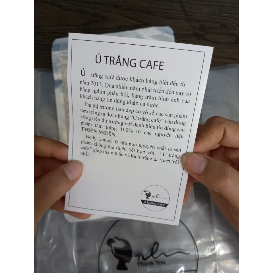 Ủ Trắng Cafe 100% Từ Thiên Nhiên. | BigBuy360 - bigbuy360.vn