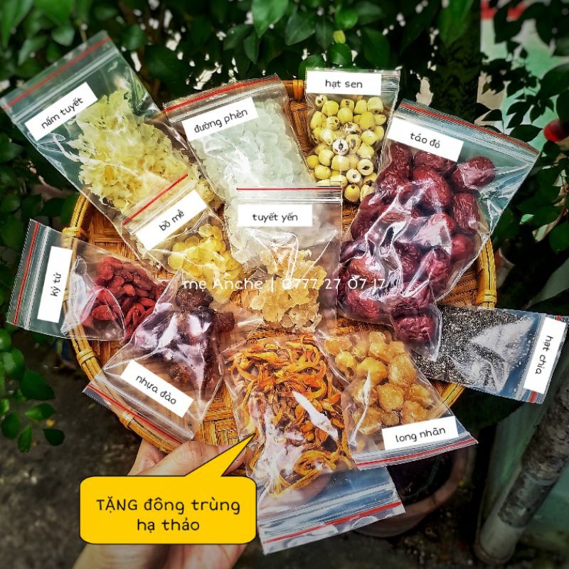 [Tuyển Sỉ] Sỉ set chè dưỡng nhan bát bảo nấu 13 - 15 chai [TẶNG QUẾ HOA THƯỢNG HẠNG] | BigBuy360 - bigbuy360.vn