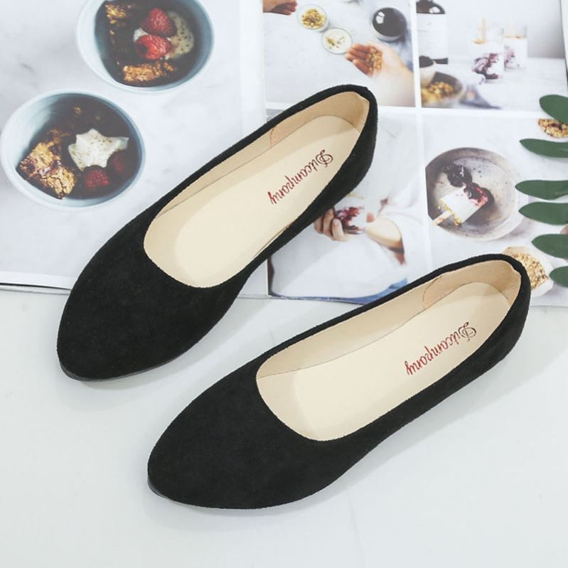 Giày Búp Bê Mũi Vuông Xinh Xắn Dành Cho Nữ Size 41 43 | BigBuy360 - bigbuy360.vn