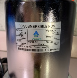 Bơm Chìm 12V Inox