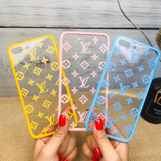Ốp Lưng Viền Silicon IPHONE x ANDROID Louis Vuitton