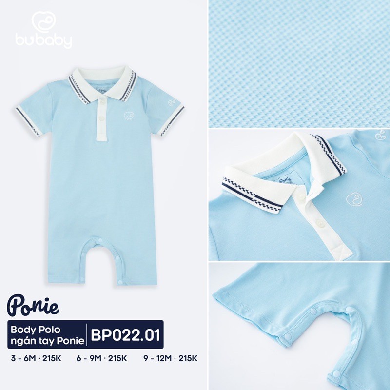 Body Bu Baby Ponie ngắn tay Polo