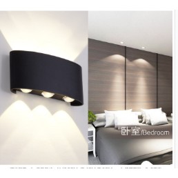 Đèn trang trí hắt tường 2 đầu 6w chống nước TN188 - Decor lighting