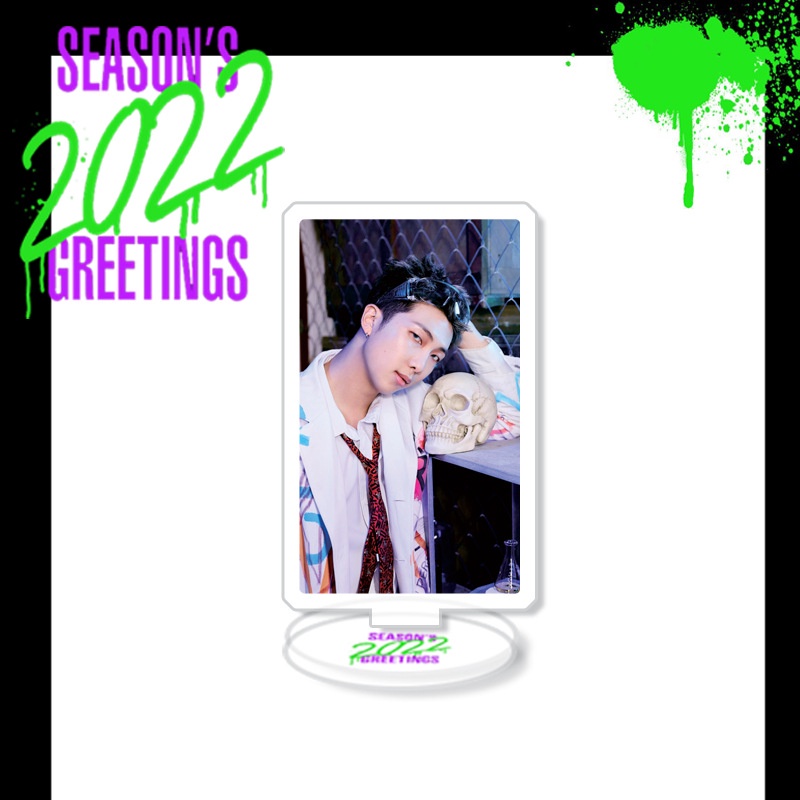 Giá đỡ để bàn trang trí cho fan BTS 2022 SEASON'S GREETINGSr