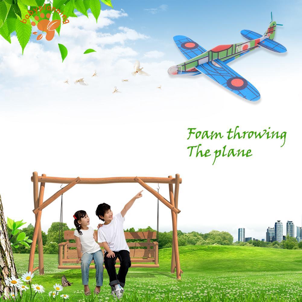 Máy bay đồ chơi bằng bọt biến tự lắp ráp