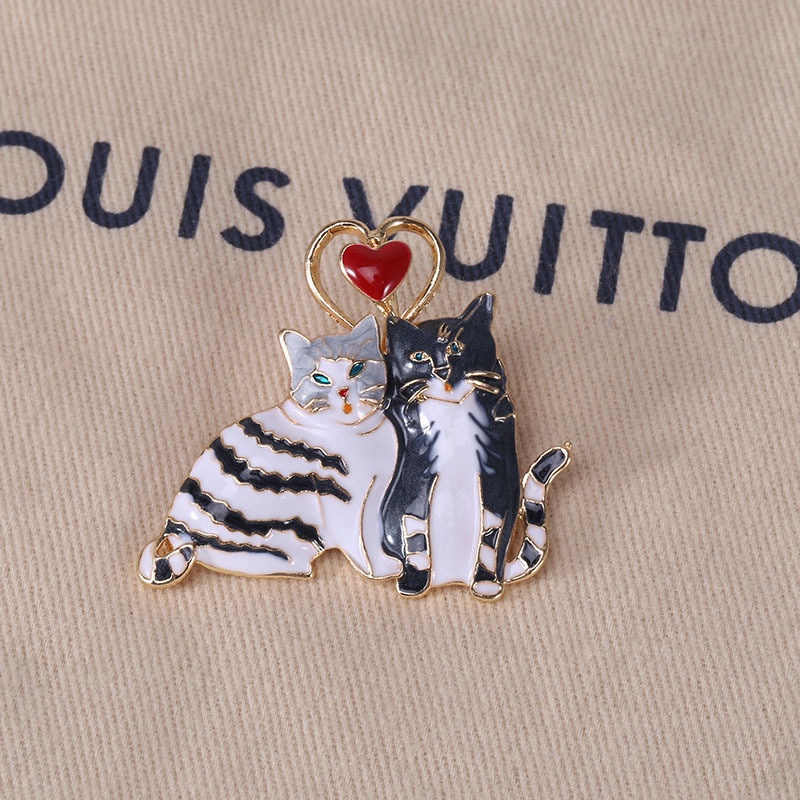 Ghim Cài Áo Hình Chú Mèo Dễ Thương