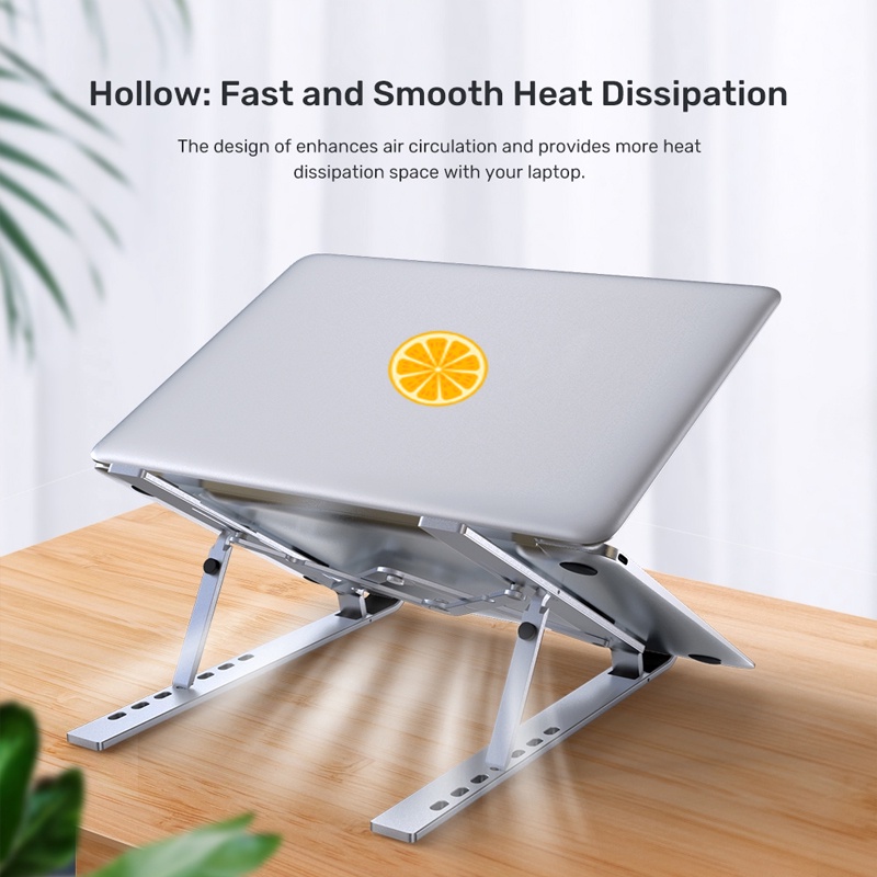 Giá Đỡ Chống Lưng Cho LapTop , Máy Tính Bảng, Giá Đỡ Chữ X Chất Liệu Nhựa ABS Cao Cấp