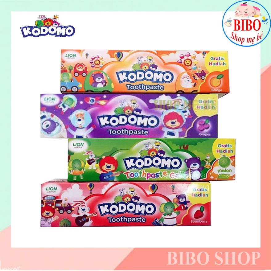 Kem Đánh Răng Trẻ Em Kodomo Thái Lan - 45g